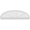 Ekena Millwork Elliptical 4 Spoke Architectural Grade PVC Combination Pediment, 78"W x 26-3/8"H x 2-3/4"P PEDPC078X265ELL04 - alternate 5